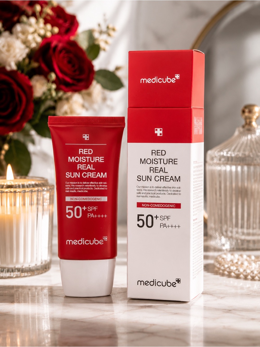 Medicube Red Moisture Real Sun Cream SPF 50+ PA++++